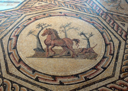 Römisches Fußbodenmosaik