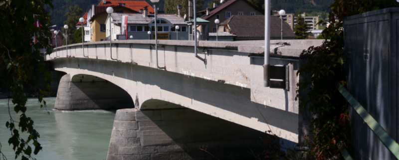 Innbrücke in Schwaz (Tirol)