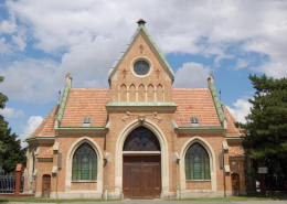 Aufbahrungshalle, Stammersdorfer Friedhof Wien