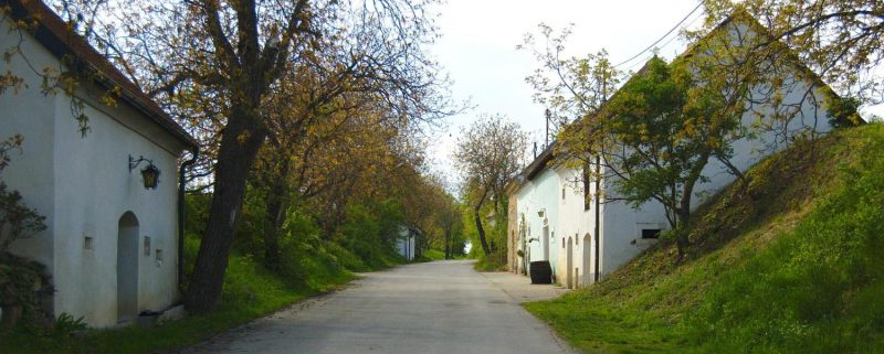 Kellergasse in Stoitzendorf (NÖ)