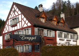 Das ehemalige Gasthaus Torggel in Röthis, Vorarlberg