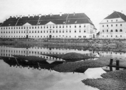 Die Linzer Wollzeugfabrik, um 1890