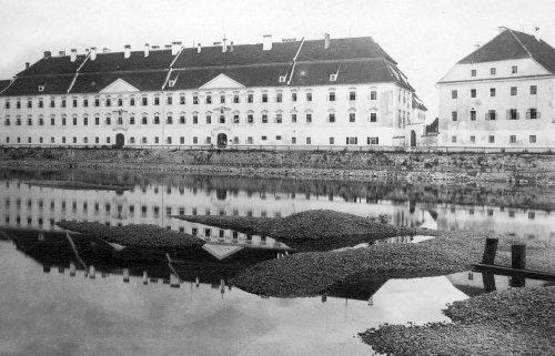 Die Linzer Wollzeugfabrik, um 1890