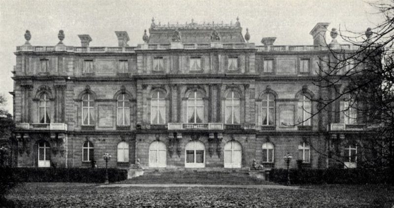 Palais Rothschild, Gartenseite, Wien