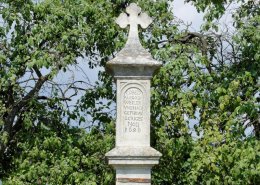 Das Wölfelkreuz in Gösing, Tabernakelaufsatz