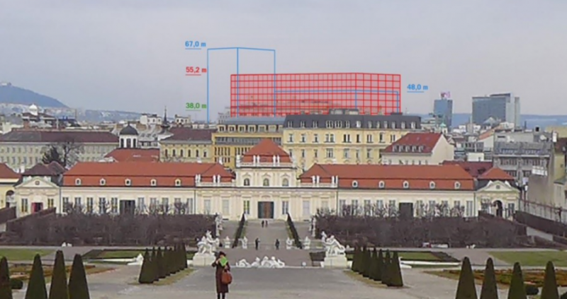Heumarkt-Hochhausprojekt 'Plan B' 2020/21, Wien