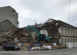 Rinnböckhaus Abriss 2021, 1110 Wien