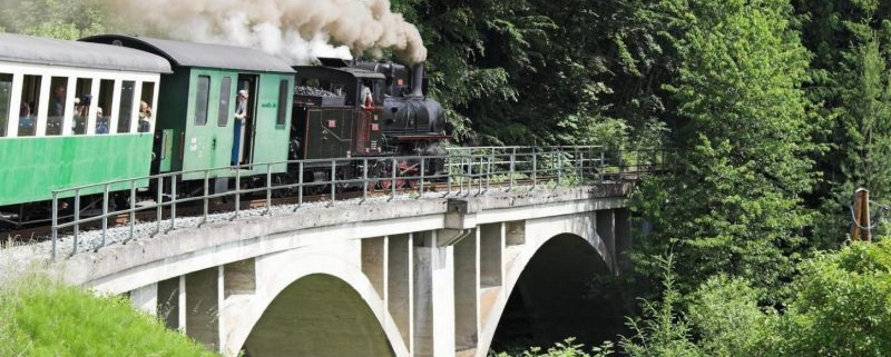 Die Feistritztalbahn in der Steiermark