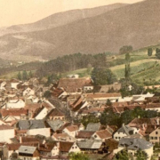 Mürzzuschlag, historische Ansicht, Steiermark