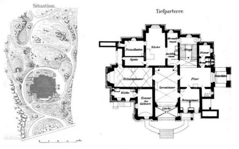 Die Kuffner-Villa in Wien-Dornbach