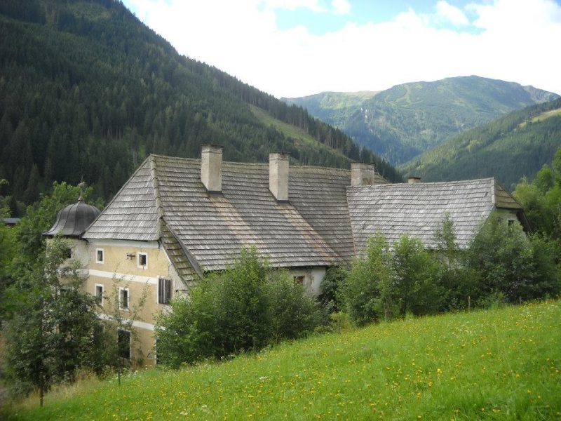 Schloss Greifenberg (Dachansicht), Radmer