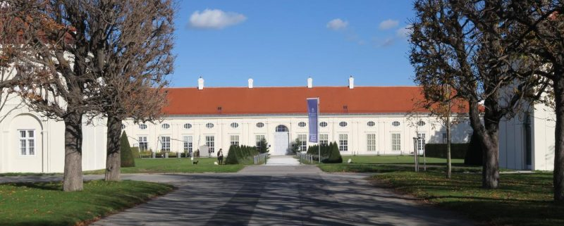 Der barocke Gartensaaltrakt im Augarten