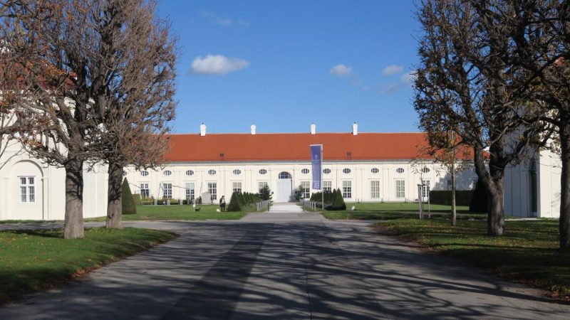 Der barocke Gartensaaltrakt im Augarten