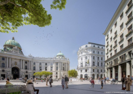 Michaelerplatz-Umgestaltung, Rendering