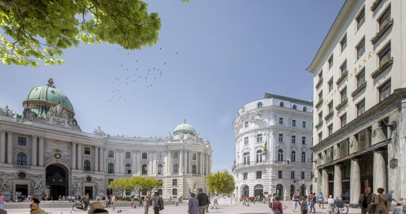 Michaelerplatz-Umgestaltung, Rendering