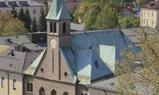 Herz-Jesu-Asylkirche in der Stadt Salzburg, Foto: 2007, (c) Arne Müseler / www.arne-mueseler.de CC BY-SA 3.0 at, Wikipedia