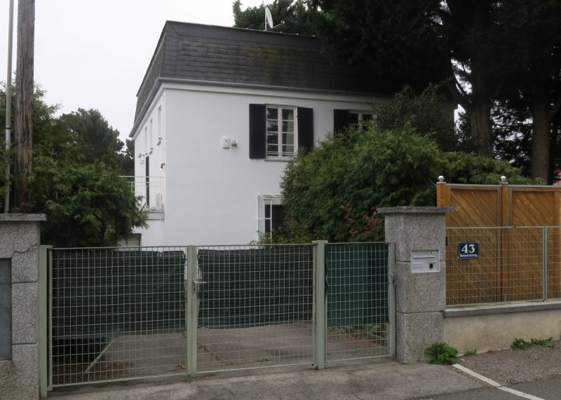 Haus Tscholakoff, Heimkehrergasse 43, 1100 Wien, Foto: 2. April 2026, (c) Initiative Denkmalschutz (ML)