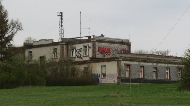 Die ehem. k.u.k. Militärfunkanlage am Laaer Berg, 1100 Wien, Foto: 2.4.2026, (c) Initiative Denkmalschutz (ML)
